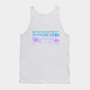 gamming zu diskutieren Tank Top